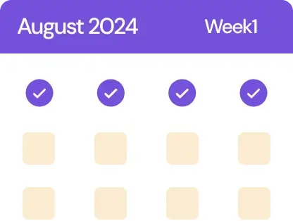 calender of progress