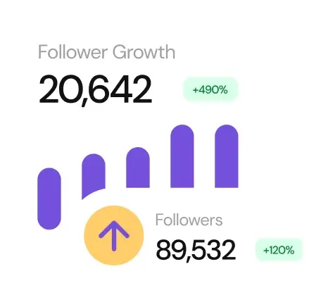 followers growth graph